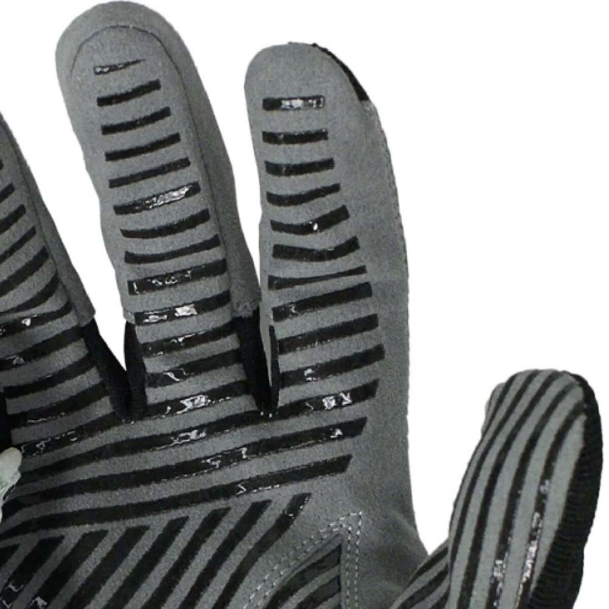 Guantes Impacto Piel sintética y Silicona Gris-2