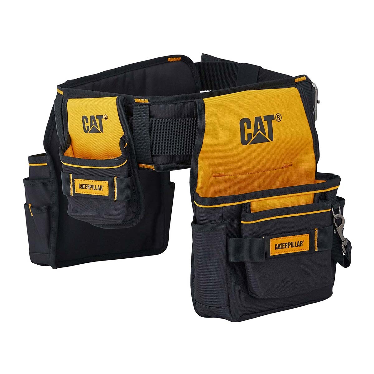 Cinturón Porta Herramientas Profesional 15 Bolsillos GP-65052 Amarillo / Negro-2