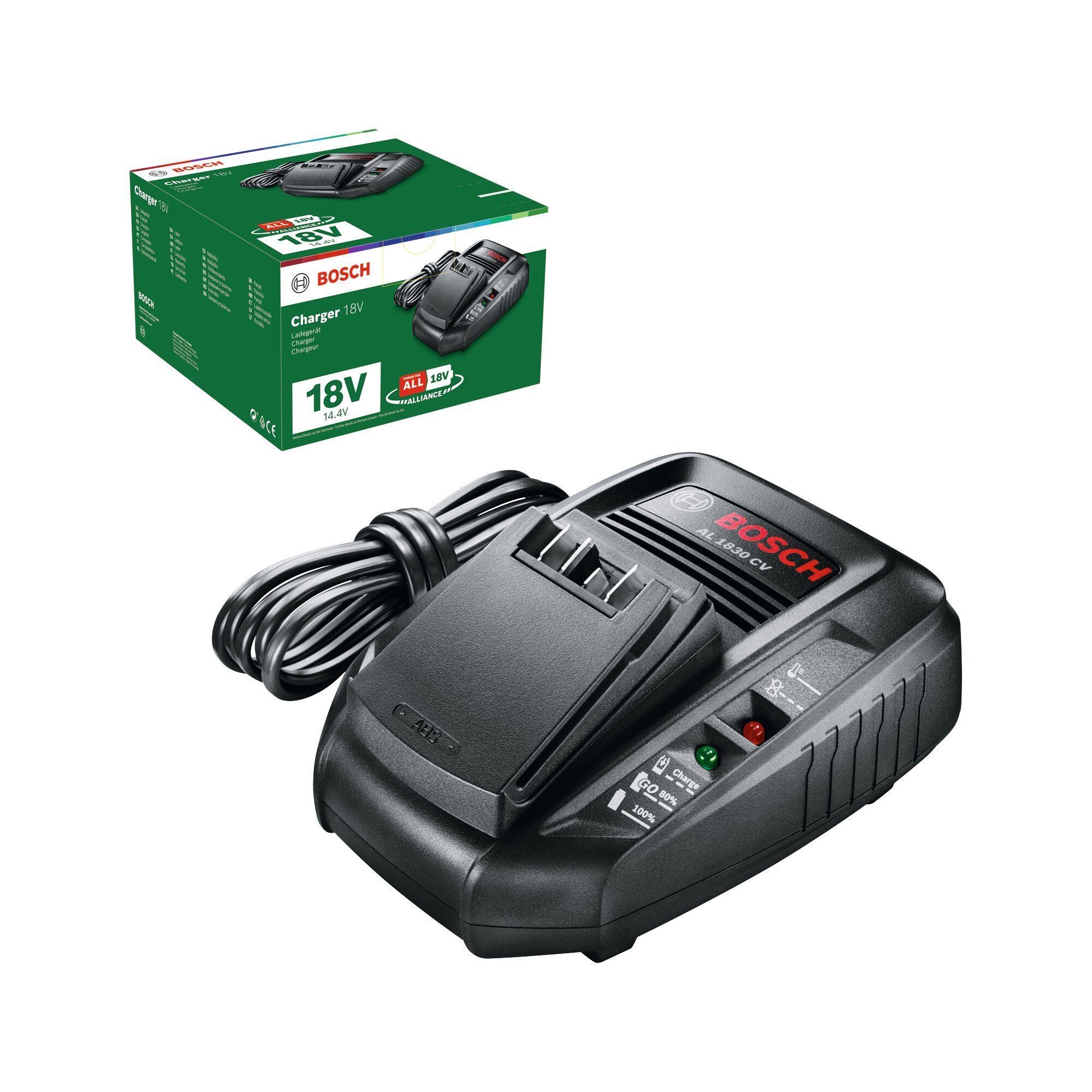 Cargador 18V AL 1830 CV Negro-3