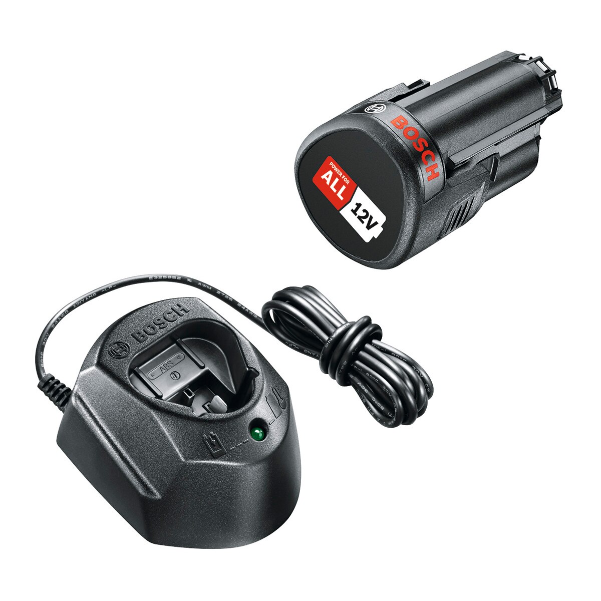 Bosch – Set de Iniciación Batería + Cargador 12 V Power for All.