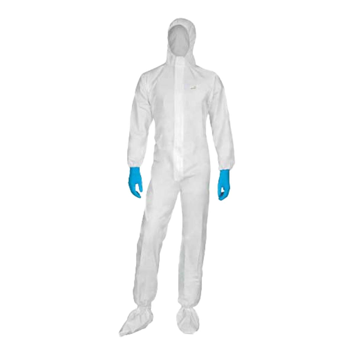 DELTAPLUS – Buzo Protección Química Desechable con Capucha DT115.