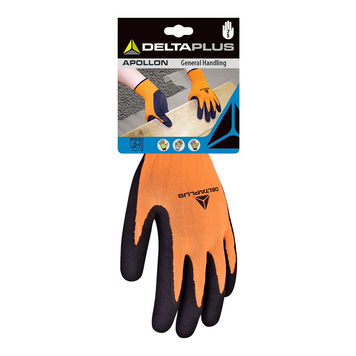 Guantes para Todo Tipo de Trabajos Naranja-3