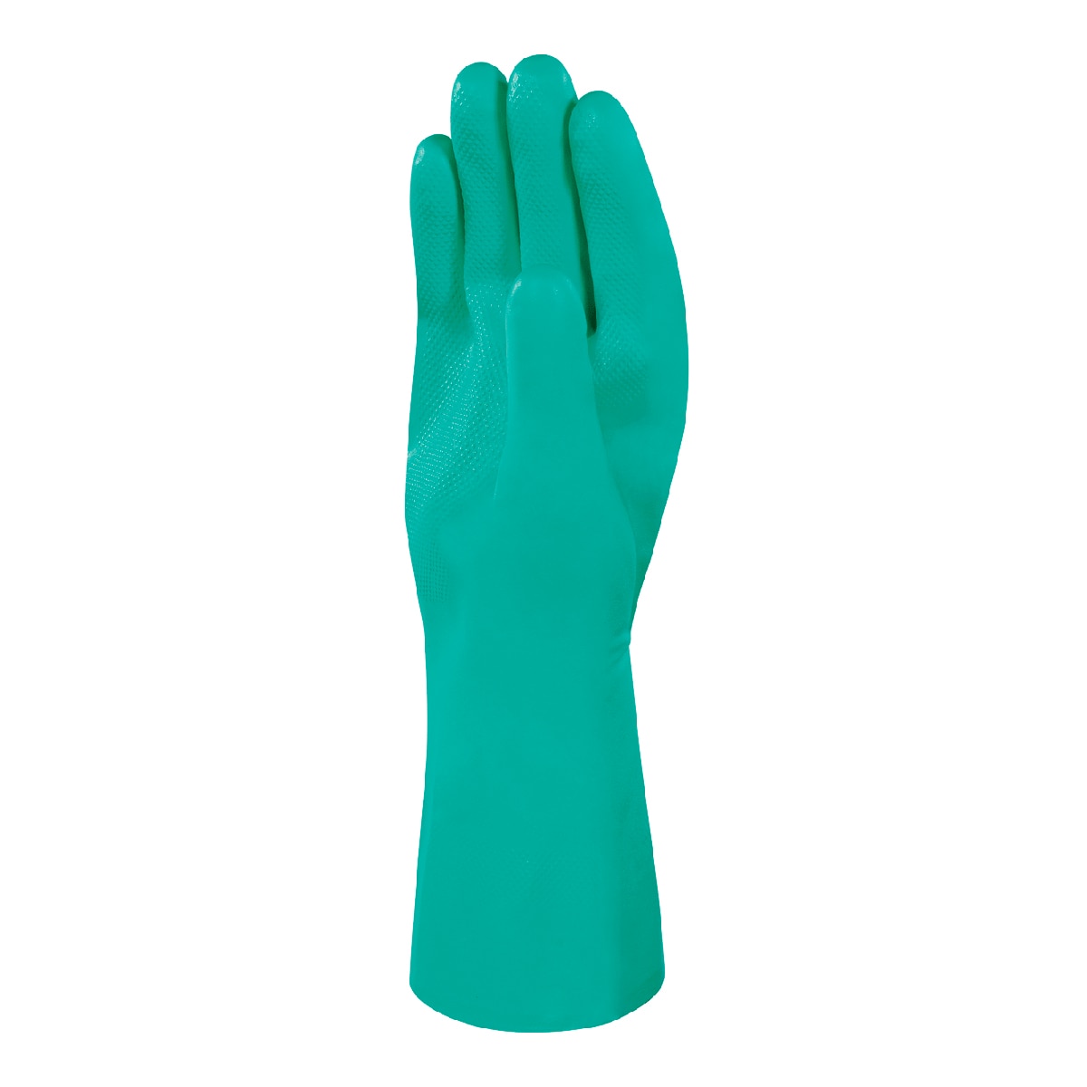 Guantes de Nitrilo Flocado Verde-2