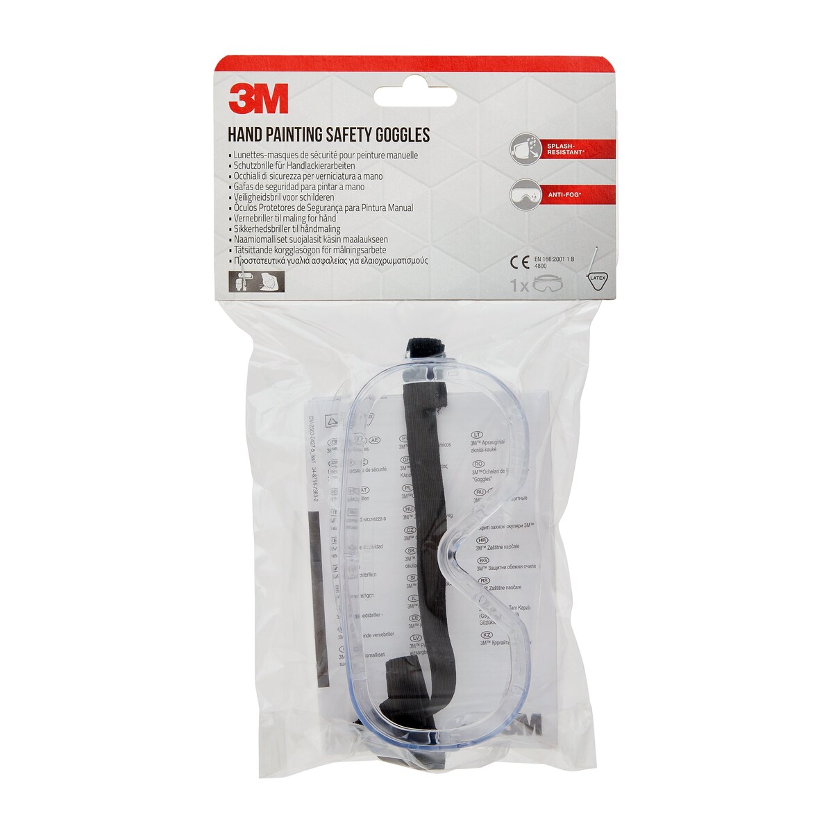 Óculos Proteção Total Extra Transparente-2