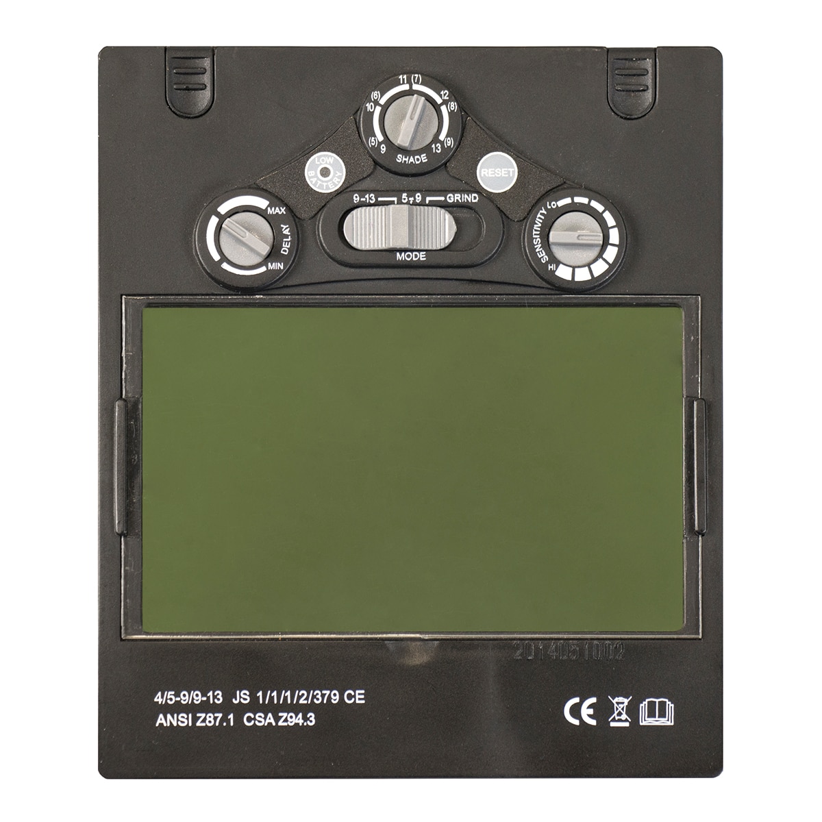 Máscara de Soldadura Automática Cinzento-2