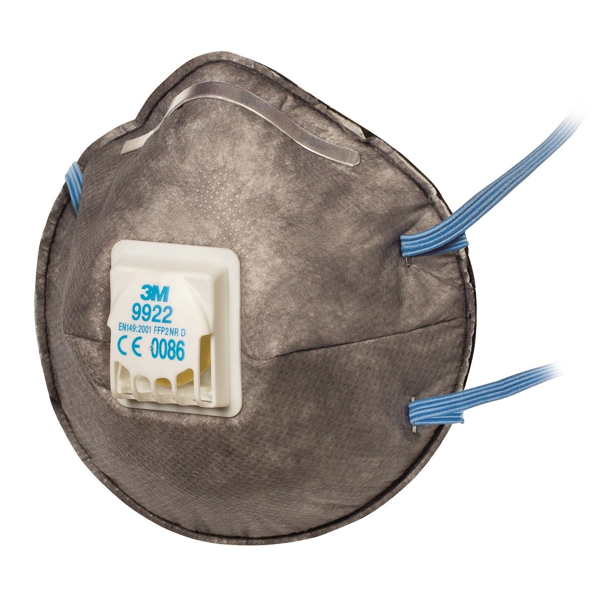 Mascarilla FFP2 con Válvula - 2 Uds Gris-2