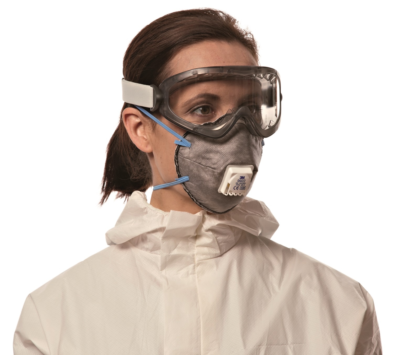 Mascarilla FFP2 con Válvula - 2 Uds Gris-5