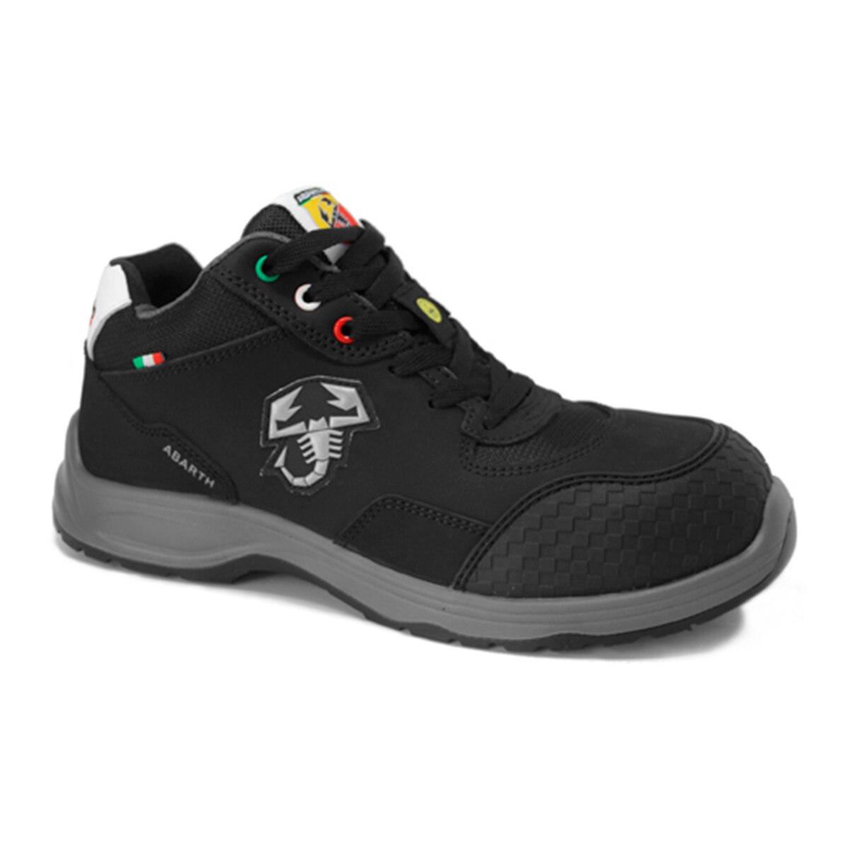 Bota de seguridad EN345 Abarth Zerocento Alto Negro-1