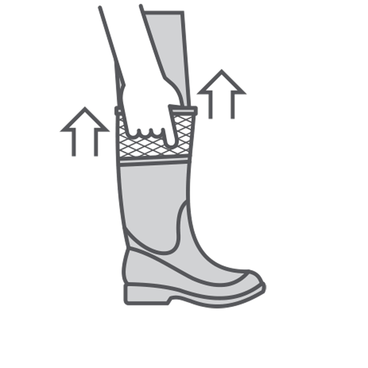 Galochas de Trabalho Verde-3