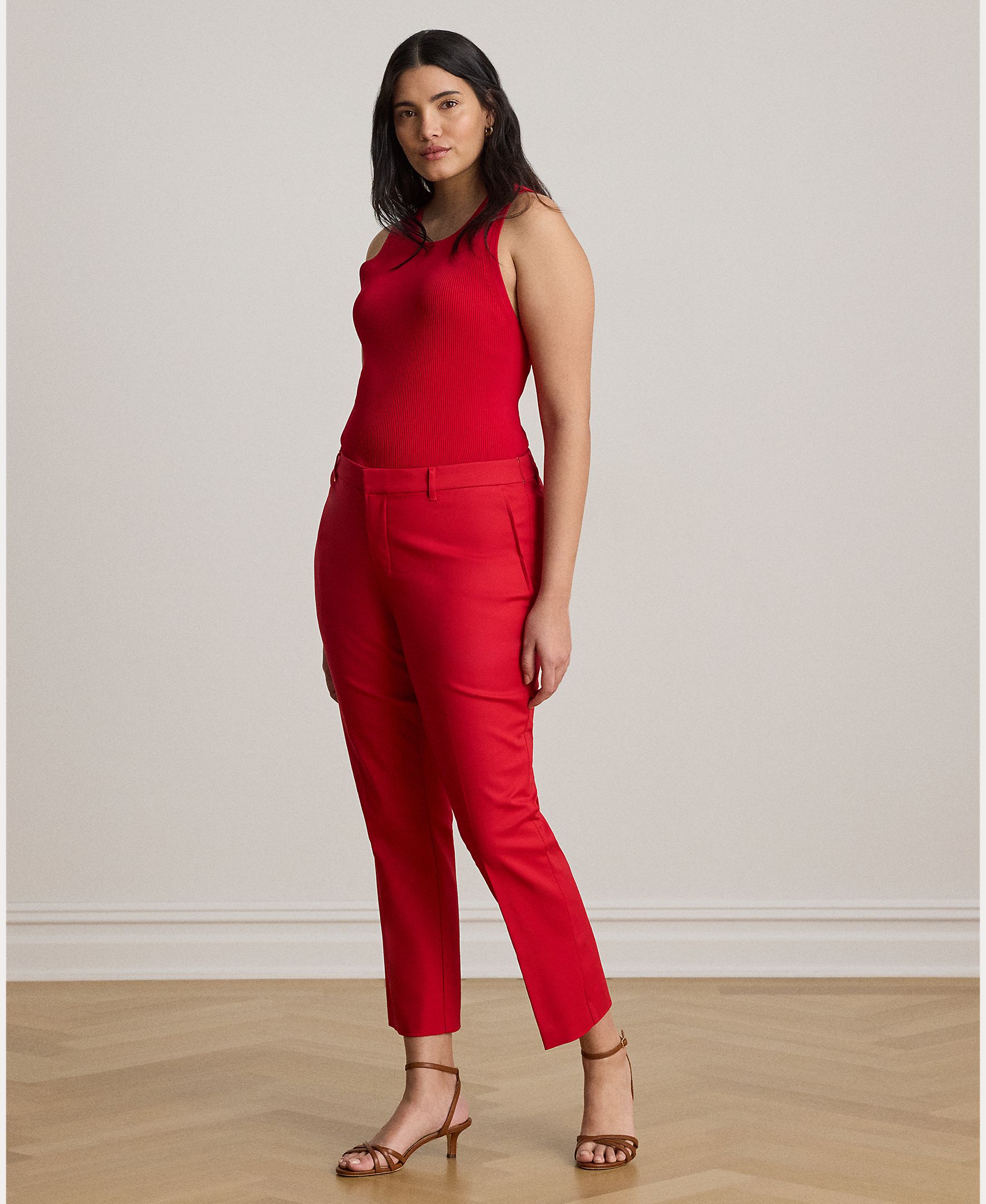 Imagem 0 de Calças Skinny Tamanhos Grandes de Algodão