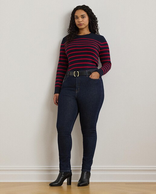 Imagem 0 de Calças Skinny Tamanhos Grandes de Algodão