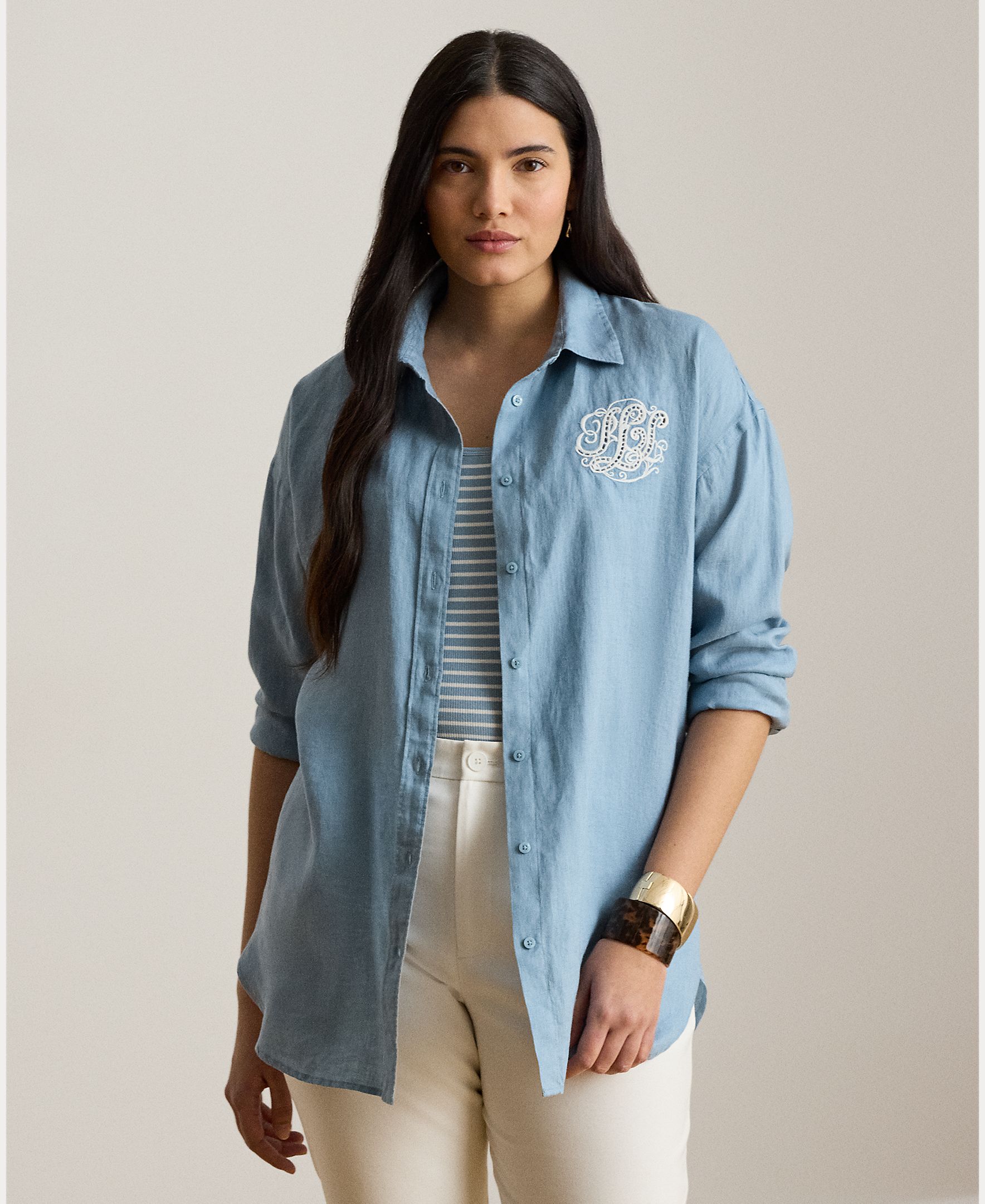 Imagem 0 de Camisa de linho Relaxed Fit