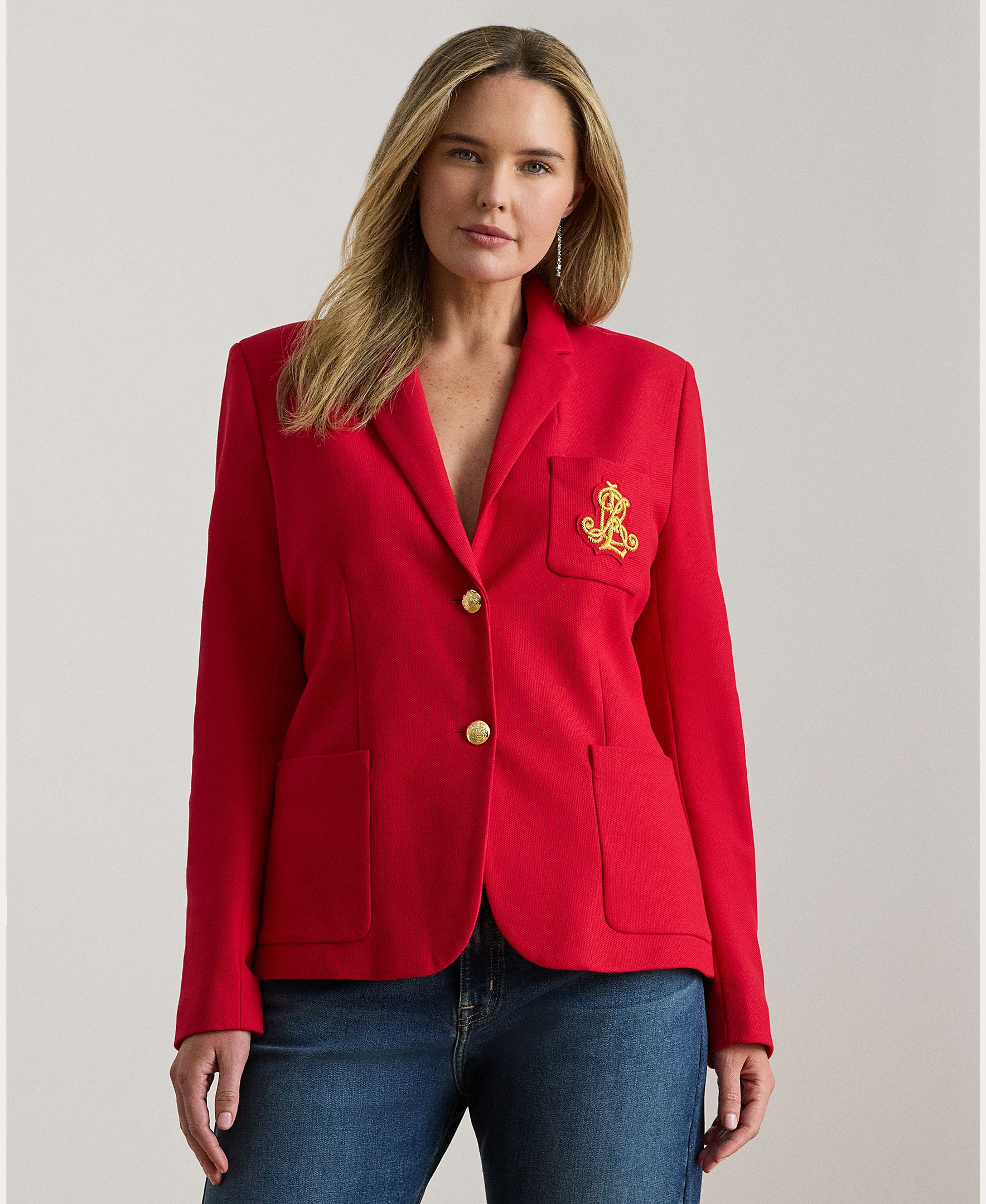 Imagem 0 de Blazer Tamanhos Grandes de Jacquard