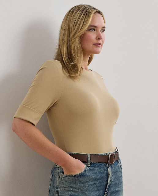 Imagem 0 de T-shirt com Decote à Barco