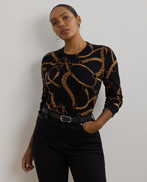 Imagem 0 de Camisola de Malha com Estampado