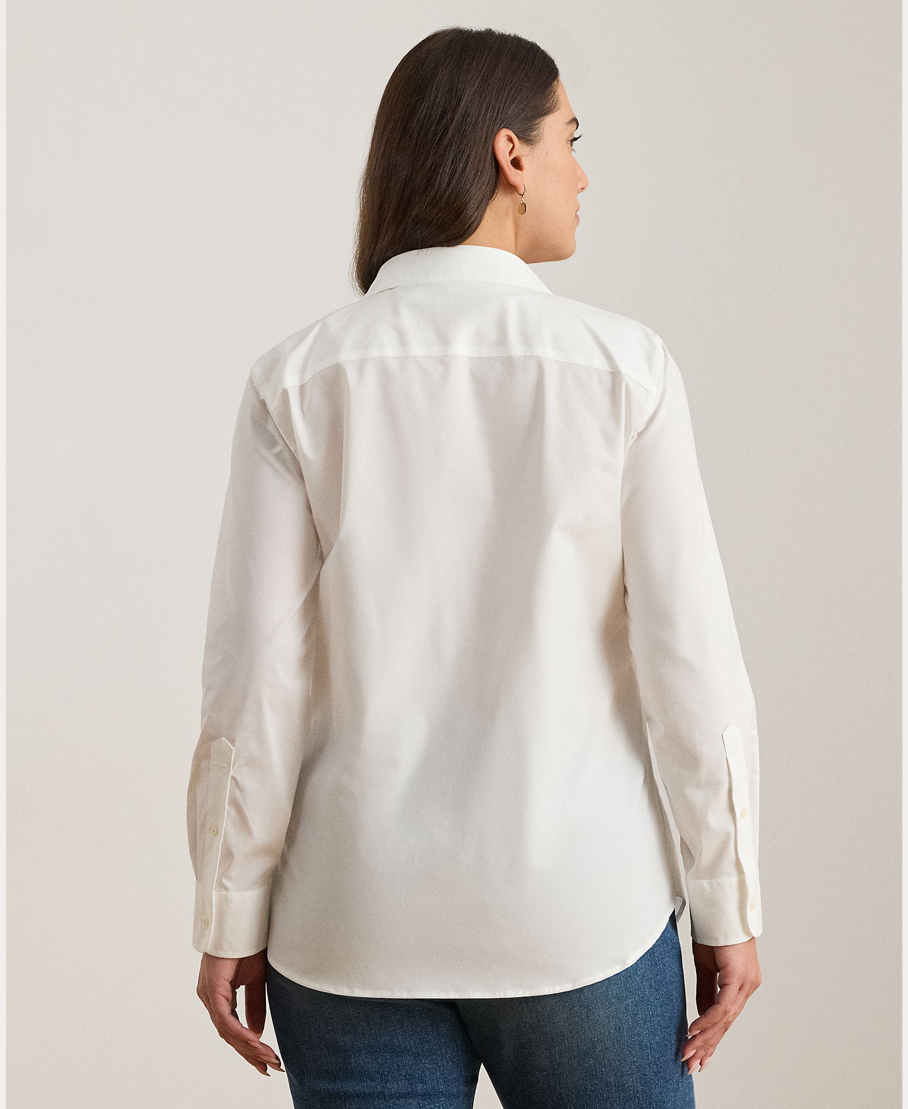 Camisa Básica Woman - Branco Branco-3