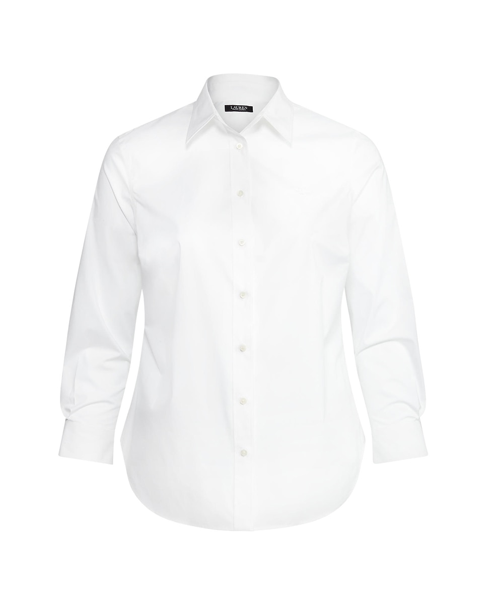 Camisa Básica Woman - Branco Branco-5