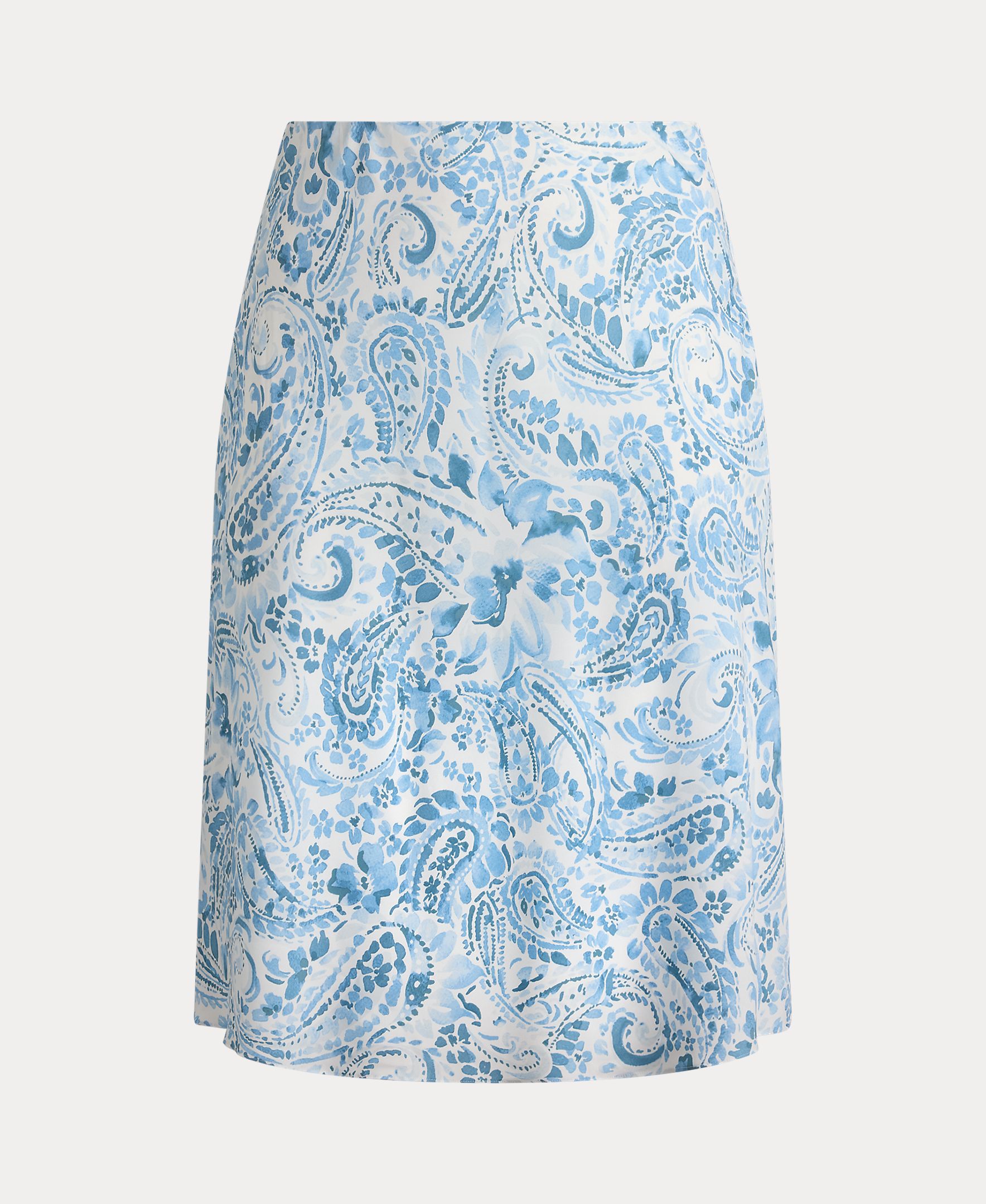 Saia Midi com Queda Fluída e Estampado Multicolor-5