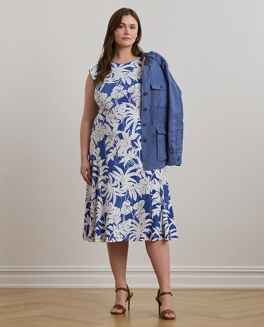 Imagem 0 de Vestido midi estampado