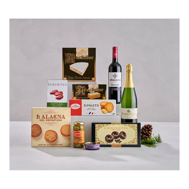 Imagen 0 de Lote 1 dulces, aperitivos, vino y cava