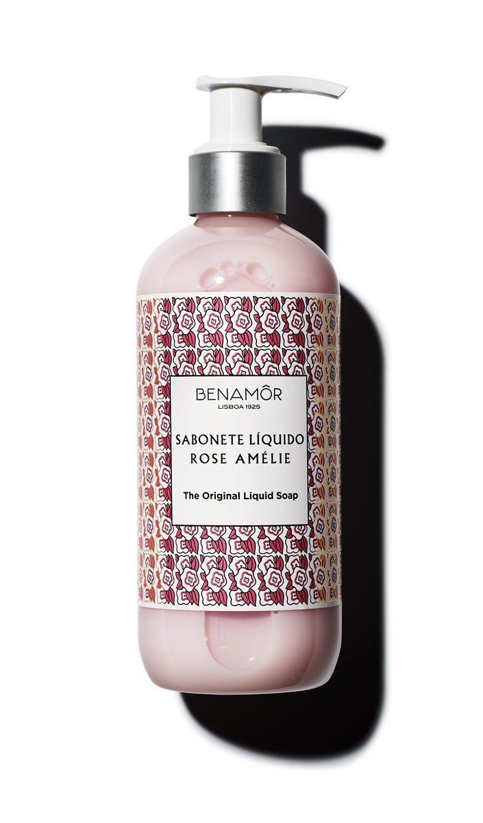Sabonete Líquido Rose Amélie The Original Liquid Soap 300ml Benamôr 1