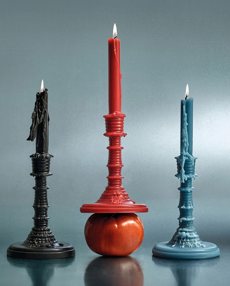 Castiçal de Cera Roasted Hazelnut 4