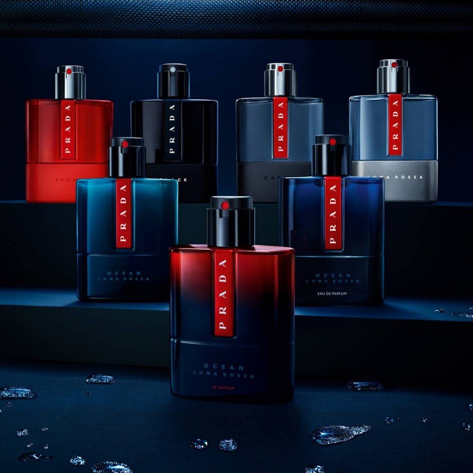 Eau de Toilette Luna Rossa Carbon 100 ml Prada 6