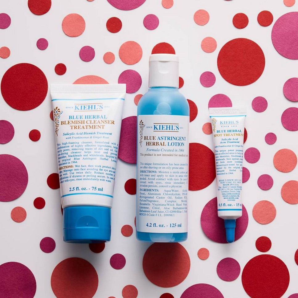 Blue Astringent Herbal Lotion - 250 ml 4