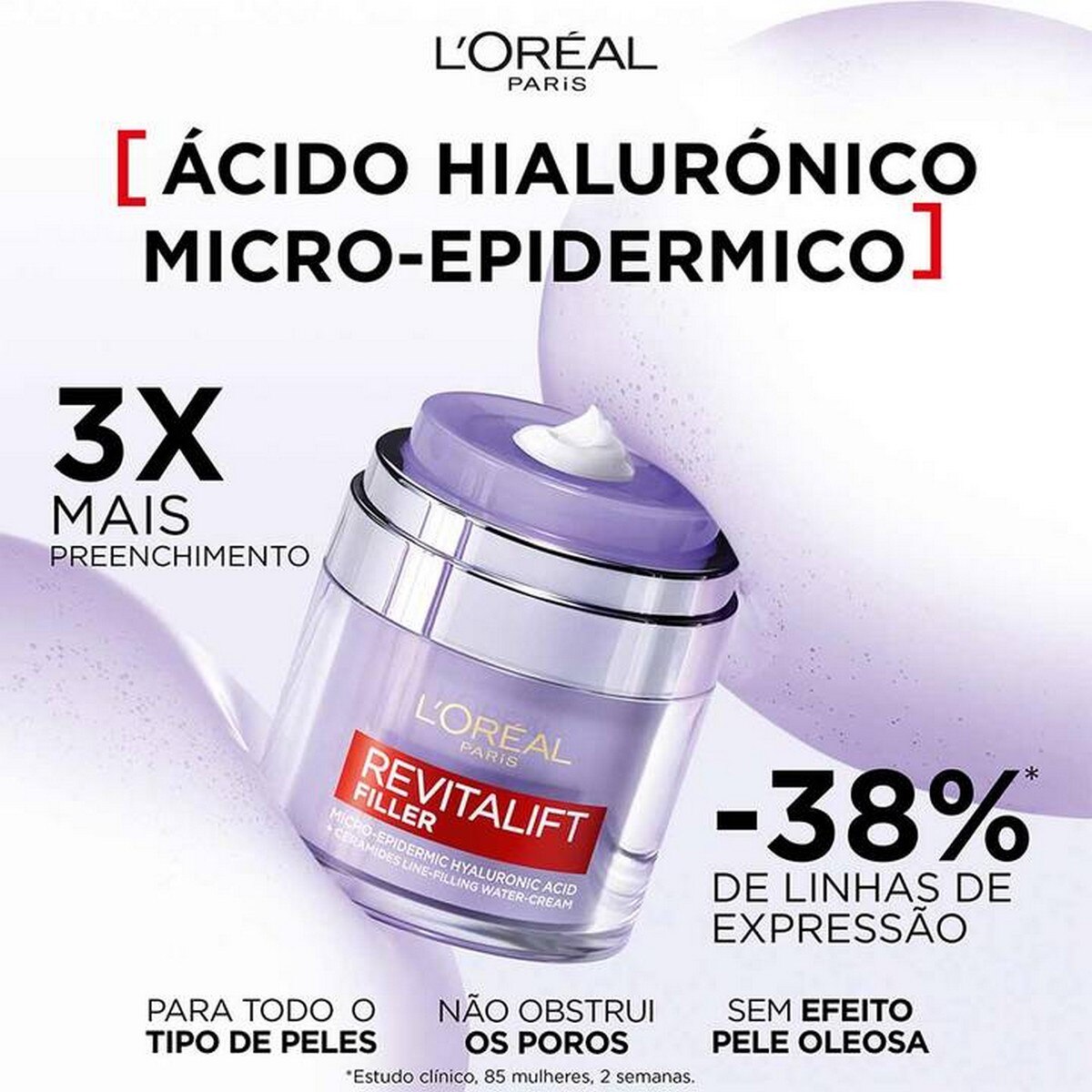 Creme de Água Refirmante Revitalift Filler - 50 ml 4