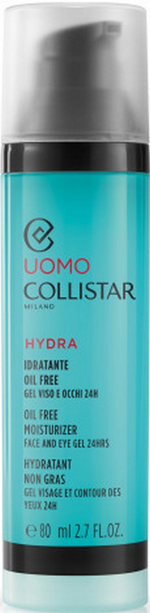 Imagem 0 de Gel Facial Hydra Oil Free Moisturizer Collistar Uomo - 80 ml