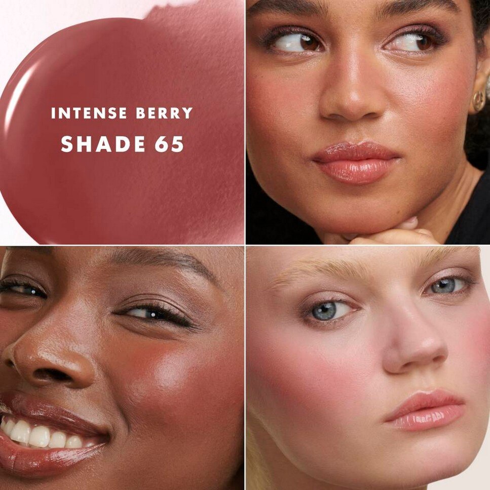 Blush Líquido Luminous Silk Cheek Tint 65 Intense Berry-4