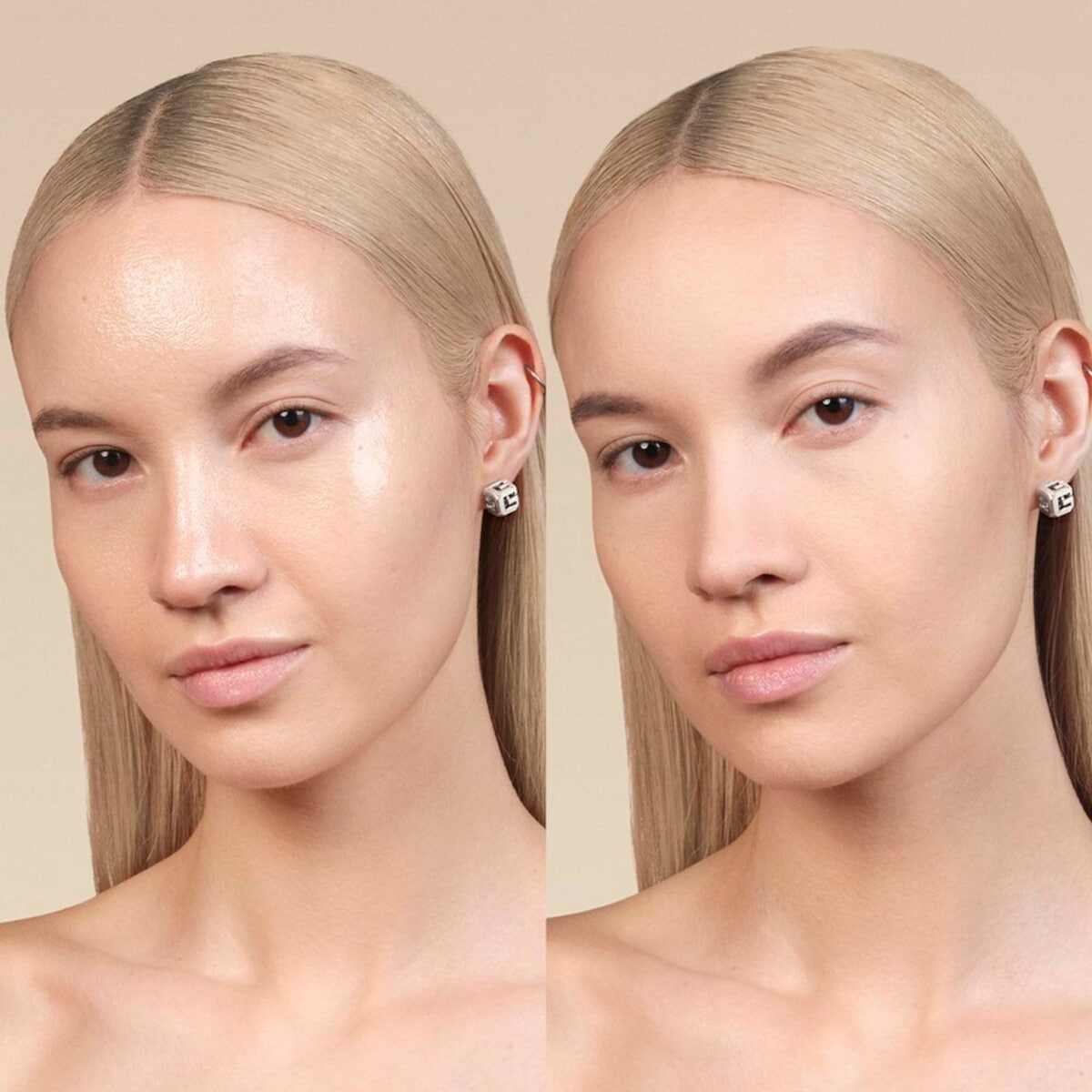 Prisme Libre Mini Pó Solto Satin Blanc-4