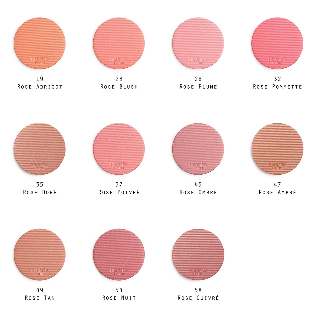 Blush em Pó Aveludado Rose Hermès - 6 g 58 - Rose Cuivré-10
