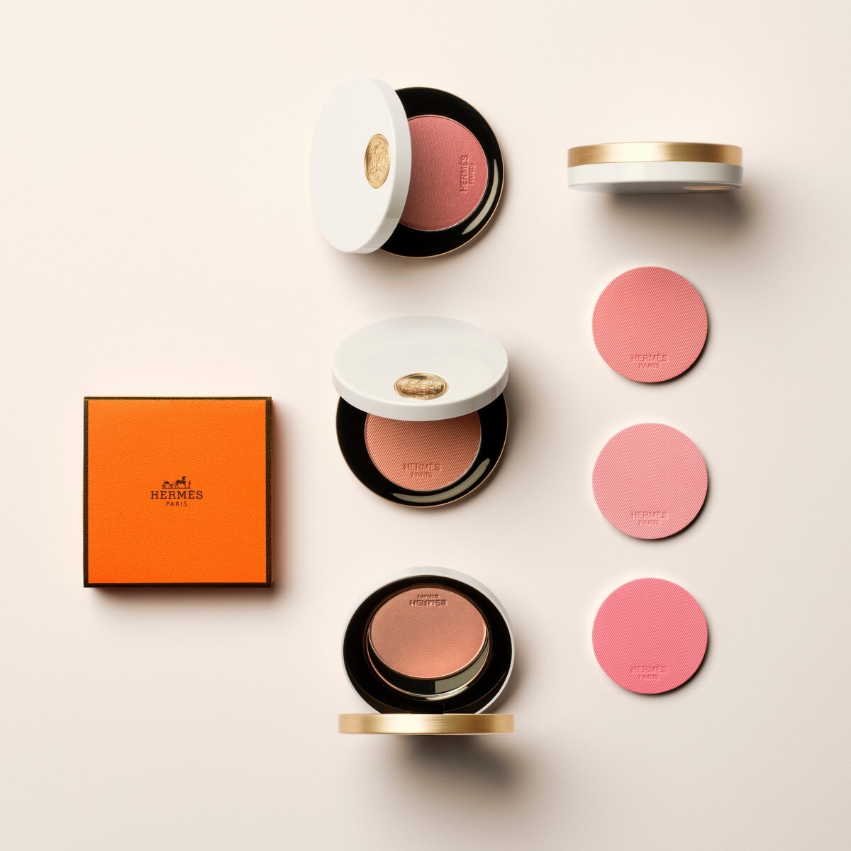 Recarga Blush em Pó Aveludado Rose Hermès - 6 g 58 - Rose Cuivré-7