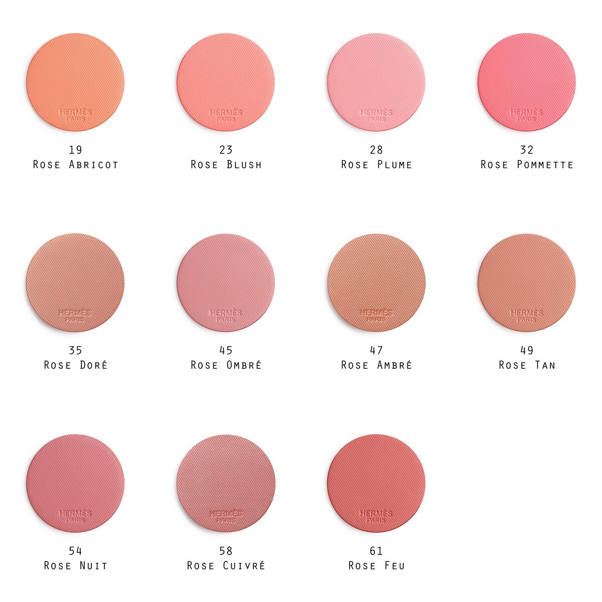 Recarga Blush em Pó Aveludado Rose Hermès - 6 g 58 - Rose Cuivré-8