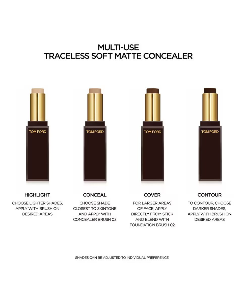 Corretor Traceless Soft Matte Concealer 1W0 Ecru-6