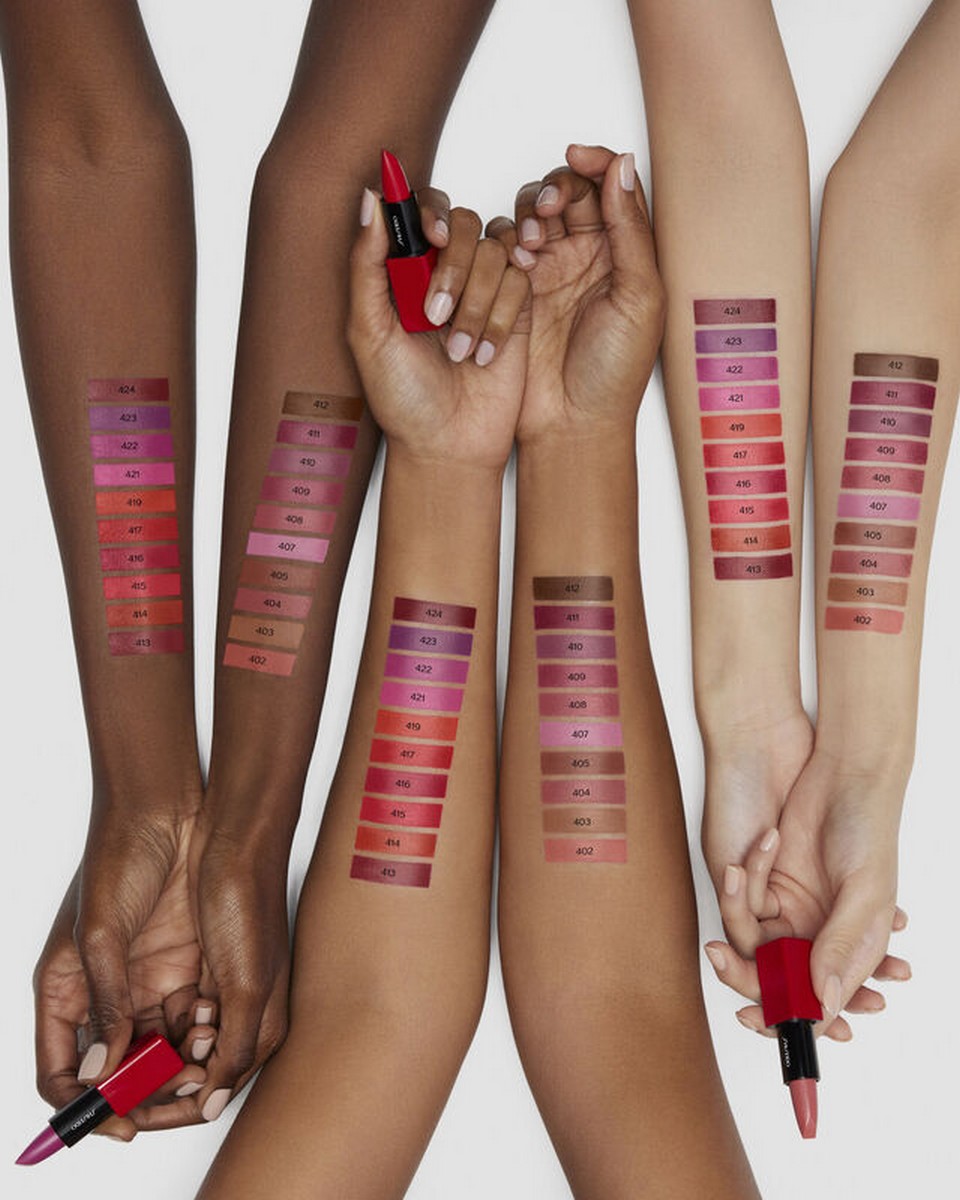 Batom TechnoSatin Gel Lipstick - 1,6 ml 422 - Fuchsia Flux-6