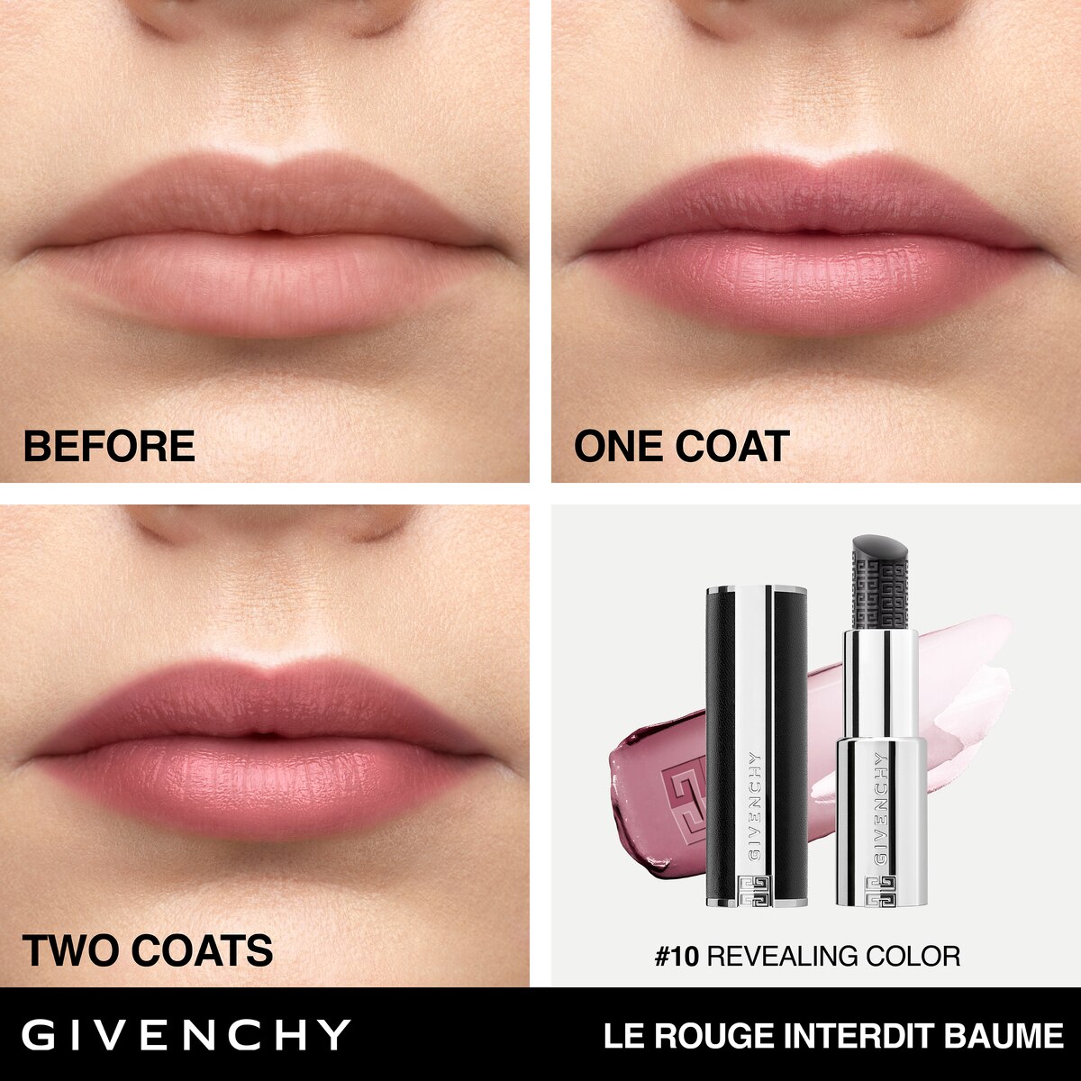 Bálsamo Labial Le Rouge Interdit - 3,4 g 10 Revelador de Cor-6