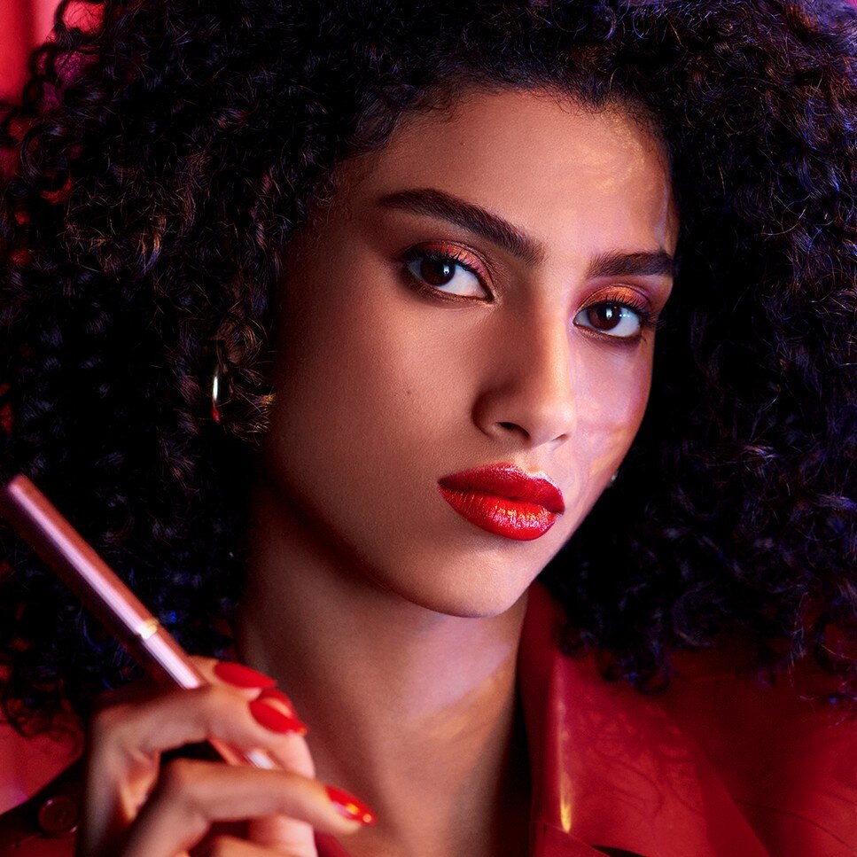 Batom Pure Color Explicit Slick Shine 914 Adrenaline Rush-6