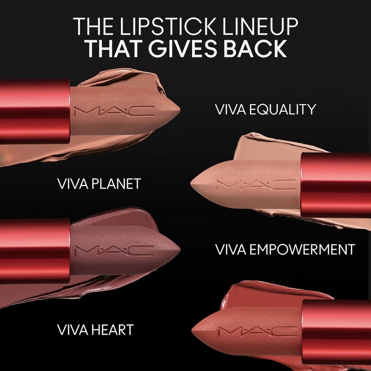Batom MACximal Silky Matte Viva Glam - 3,5 g VIVA EMPOWERED-7