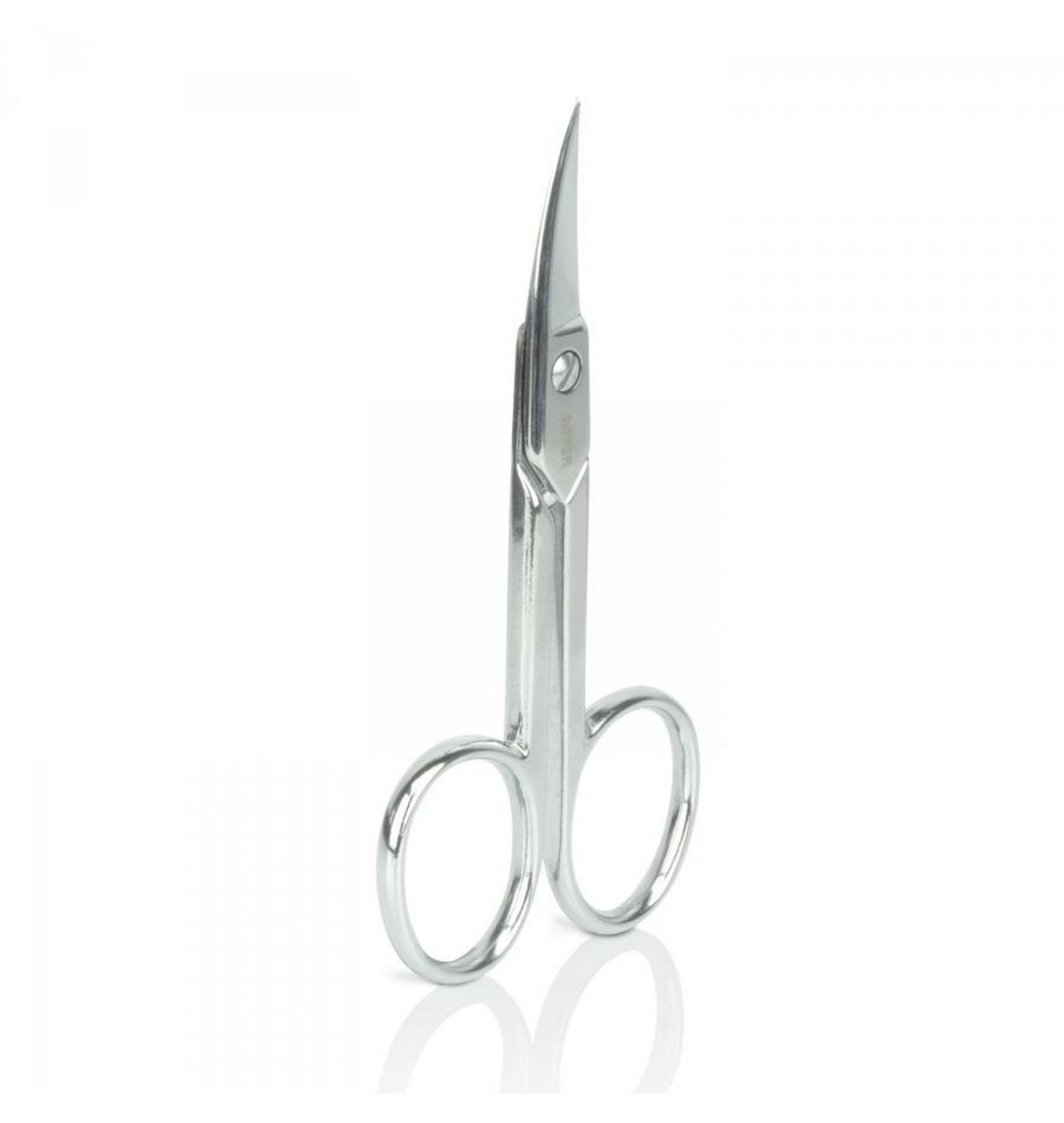 Tesoura Manicure de Unhas Curva Cromada - 1 un. 4
