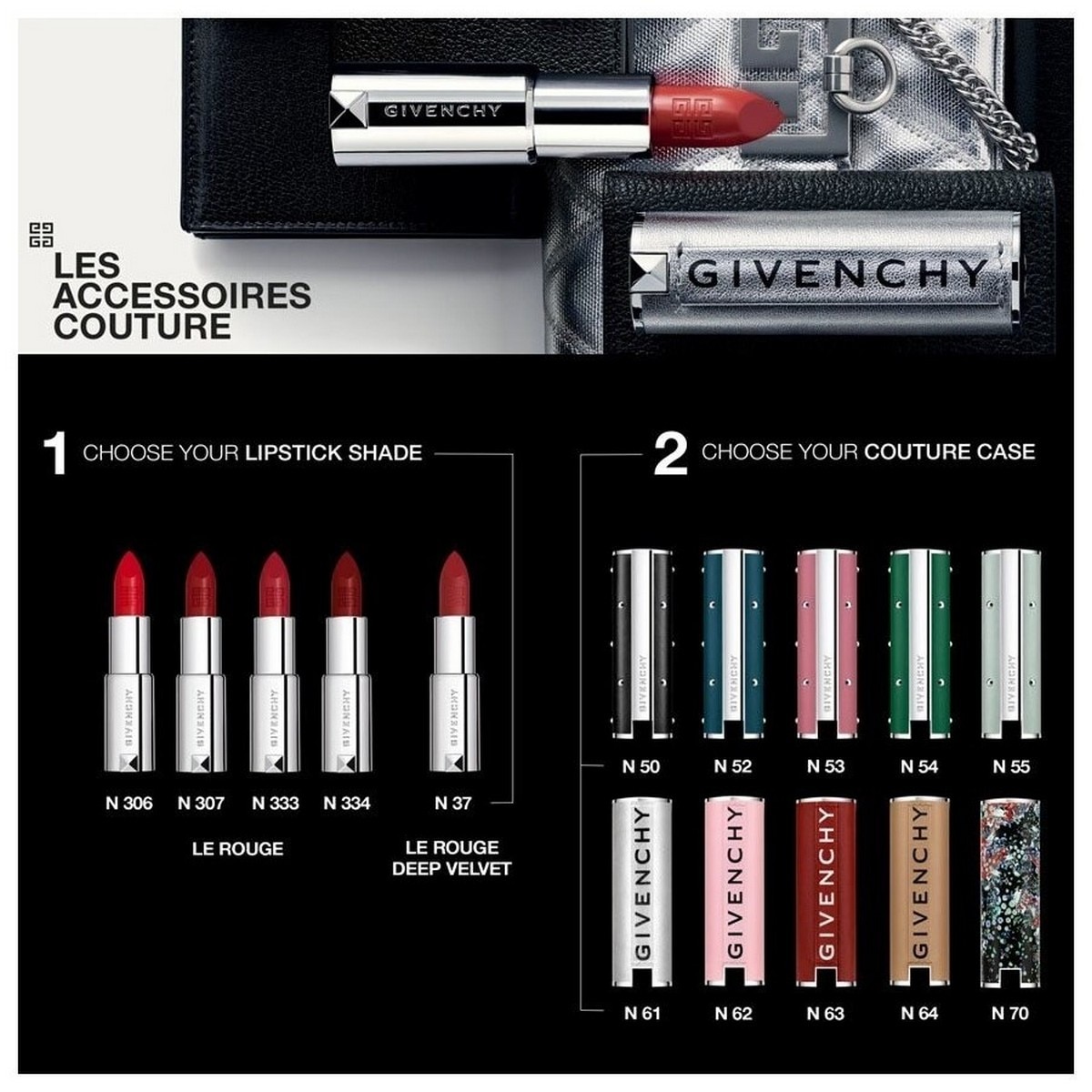 Capa para Batom Les Accessoires Couture N° 52 Edição Cloutée-2