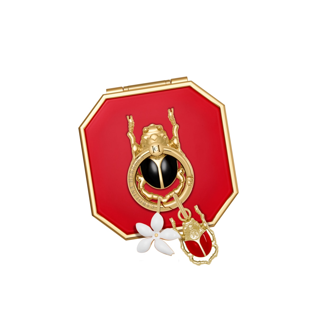 Acessório Amuleto Escaravelho Vermelho-3