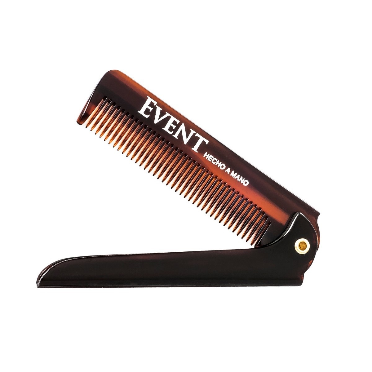 Pente de Barba e  Bigote com Caixa Dobrável 9 cm - 1un. 2