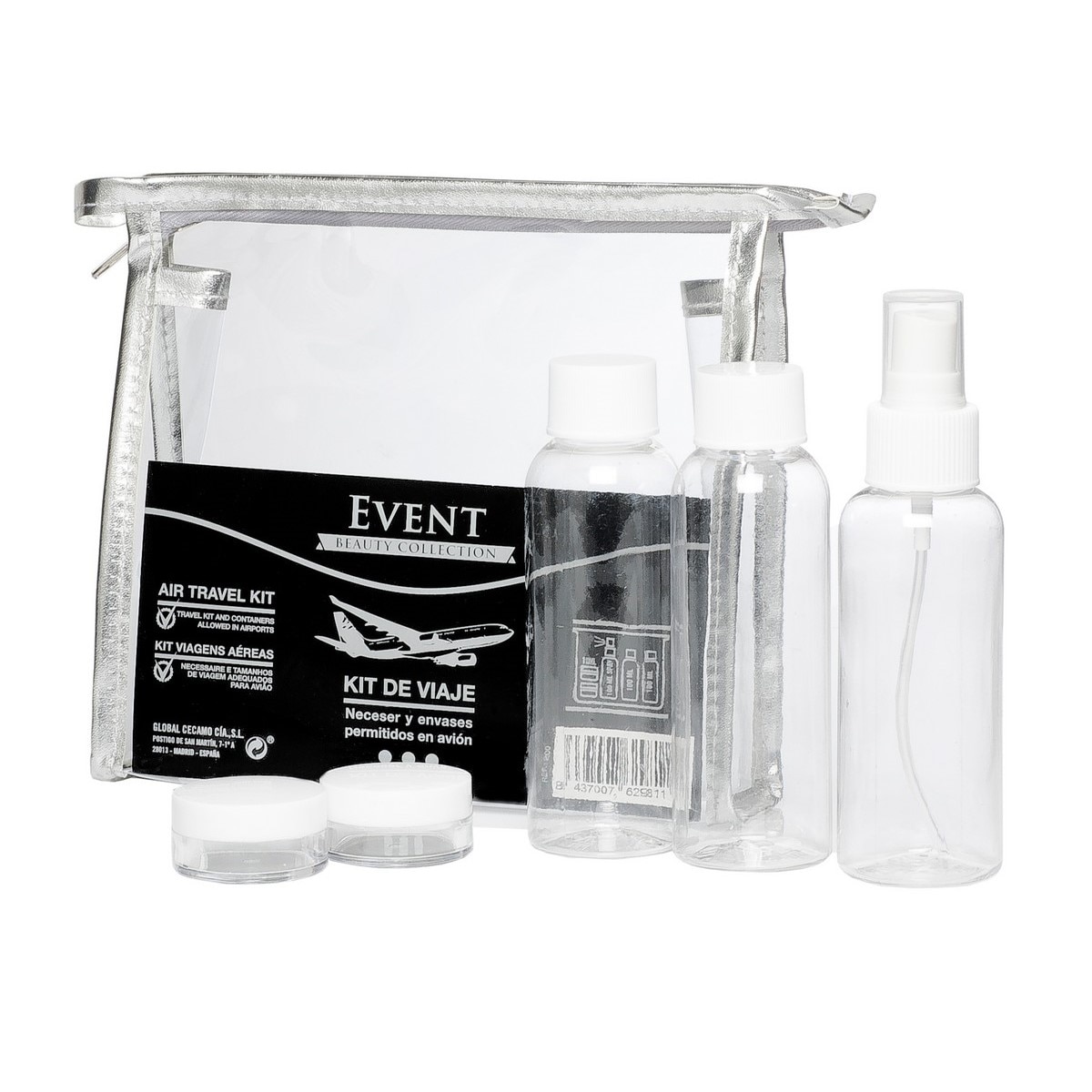 Imagem 0 de Necessaire de Viagem para Avião - 5 Peças