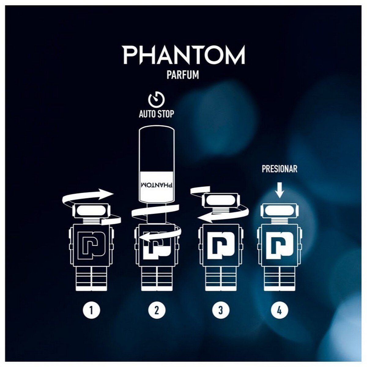 Recarga Phantom Parfum Eau de Parfum - 200 ml 7