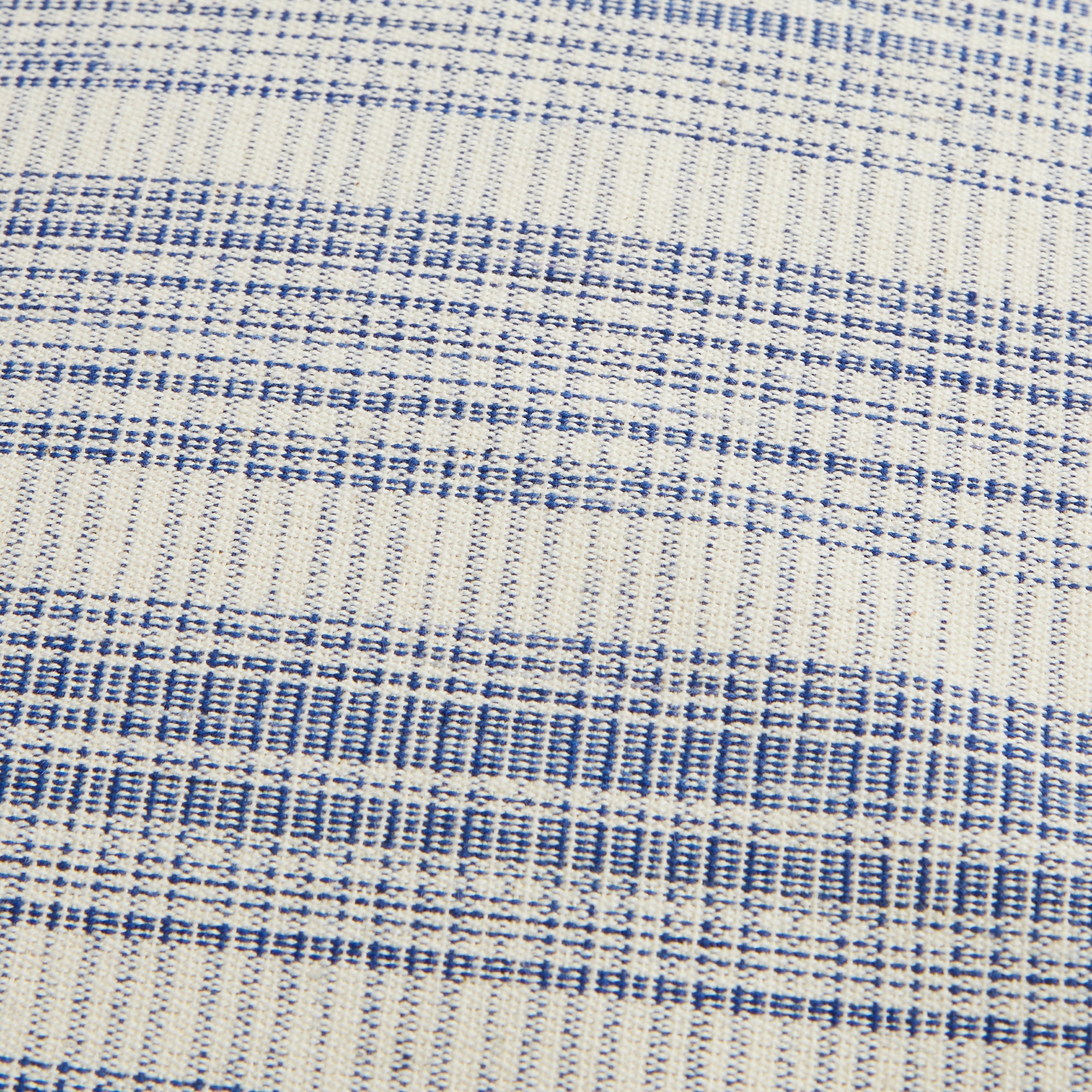 Capa de Almofada Artesanal K210 Azul-4