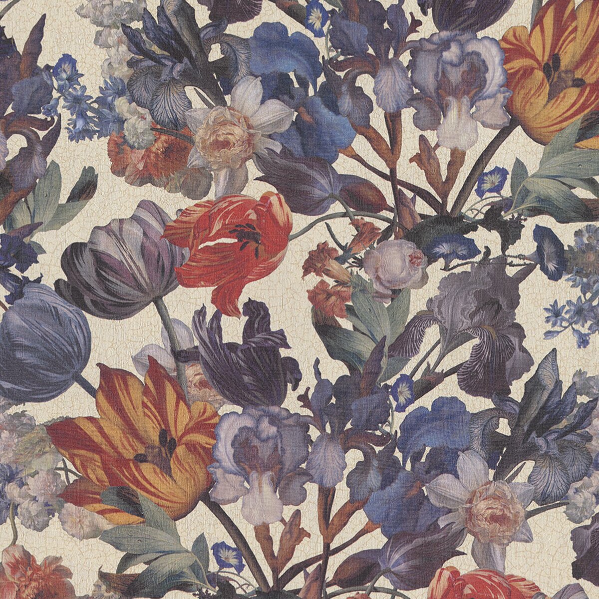 Papel de parede floral TNT Masterpiece 1 Bege-1