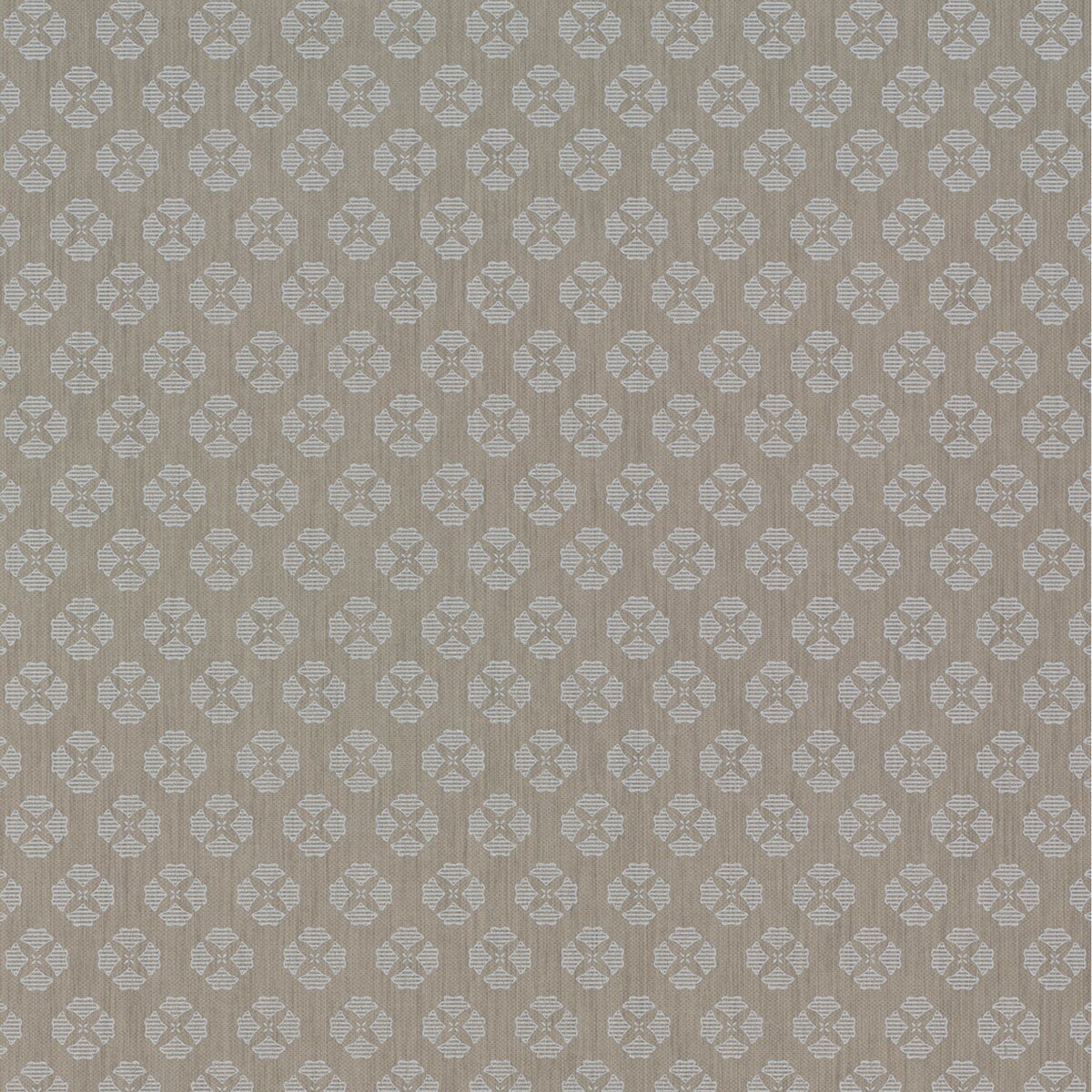 Papel pintado geométrico ornamental TNT Serendipia Coordonne - Marrón 0,53 x 10 m Marrón-1