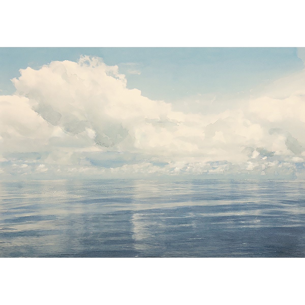 Papel de parede fotográfico Paisagem oceânica Coordonne Azul-1